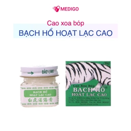 Cao, cồn xoa bóp