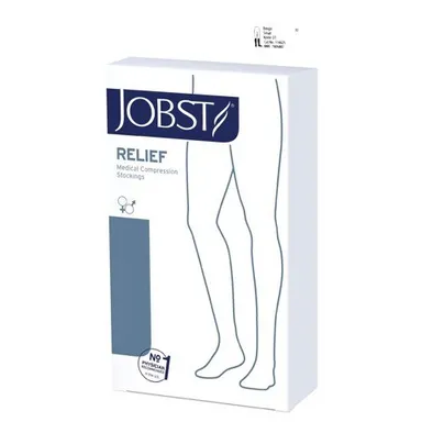 Vớ trị suy dãn tĩnh mạch Jobst Relief Gối beige Size S hộp 1 đôi