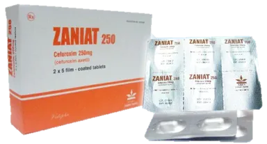 Thuốc kháng sinh Zaniat 250mg hộp 10 viên