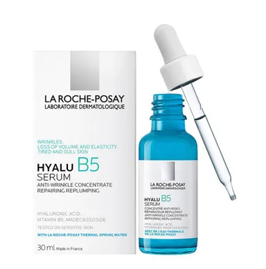 Dưỡng chất giúp hỗ trợ quá trình tái tạo da La Roche-Posay Hyalu B5 Serum hộp 1 chai 30 ml