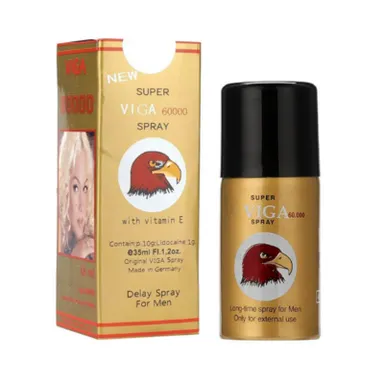 Chai xịt kéo dài thời gian cho nam giới Super Viga 60000 Spray hộp 1 chai 45ml