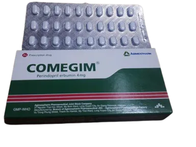 Thuốc điều trị cao huyết áp Comegim hộp 30 viên