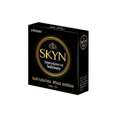 Bao cao su LifeStyles SKYN Original Non-latexLifeStyles hộp 3 bao