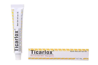 Kem làm mờ sẹo lồi Ticarlox tuýp 10g