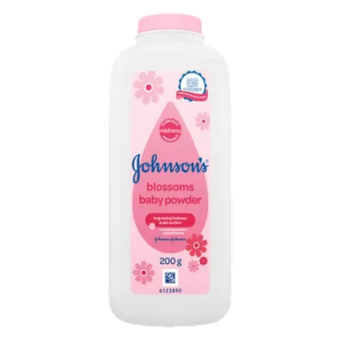 Phấn thơm hương hoa Johnson's blossoms baby powder 200g chai 200mg