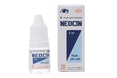 Thuốc kháng sinh nhỏ mắt Neocin chai 5ml