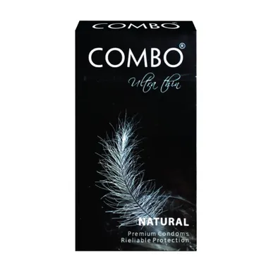 Bao cao su Combo Ultra Thin (đen) hộp 10 cái