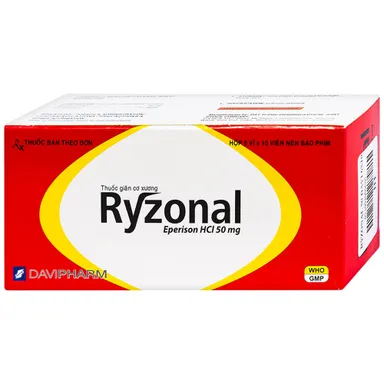 Thuốc giãn cơ xương Ryzonal hộp 60 viên