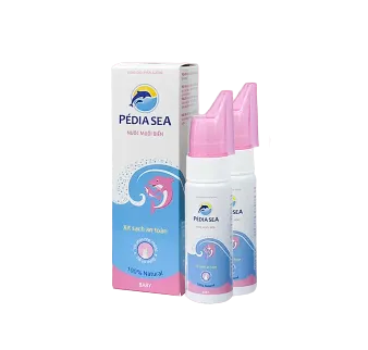 Nước muối biển PÉDIA SEA Baby hộp 1 chai 70ml