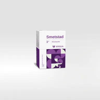 Thuốc tác dụng trên đường tiêu hóa Smetstad hộp 30 gói x 3,76g