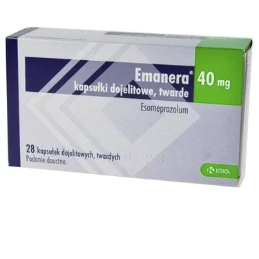 Điều trị trào ngược dạ dày thực quản Emanera 40mg KRKA hộp 4 vỉ x 7 viên
