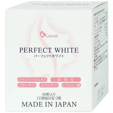 Viên uống làm đẹp da Perfect White JpanWell hộp 60 viên