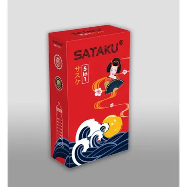Bao cao su SATAKU có gai (đỏ) hộp 3 cái