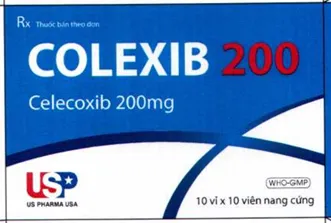 Thuốc giảm đau, kháng viêm COLEXIB 200 hộp 10 vỉ x 10 viên