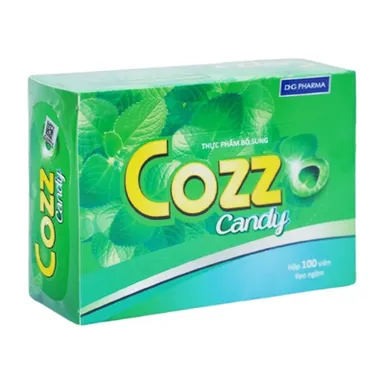Kẹo ngậm thảo dược Cozz Candy hộp 100 viên