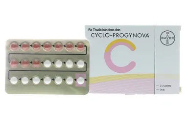 Thuốc hormon sinh lý nữ Cyclo - Progynova hộp 21 viên