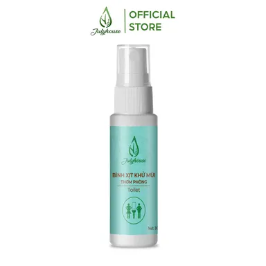 Bình xịt khử mùi thơm phòng toilet Julyhouse chai 30ml