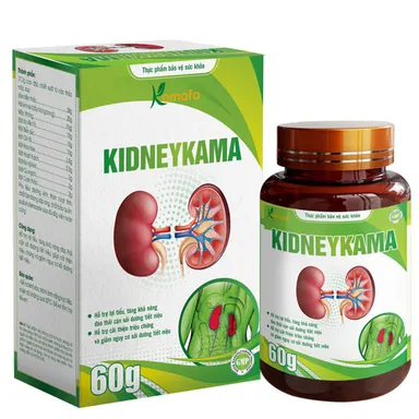 Hỗ trợ thận, lợi tiểu Kidneykama hộp 60g