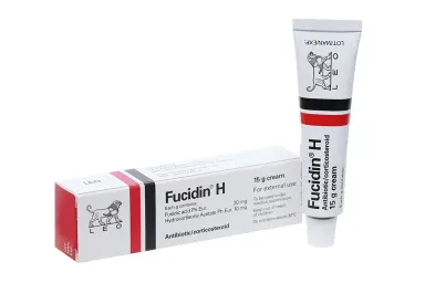 Kem bôi trị viêm da Fucidin H tuýp 15g