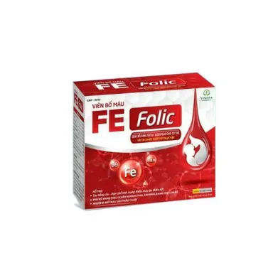 Viên bổ máu FE FOLIC hộp 100 viên
