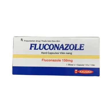 Thuốc kháng nấm Fluconazole 150mg KAUSIKH hộp 1 viên