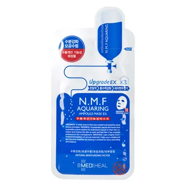Mặt Nạ Cấp Ẩm Cho Da Mediheal N.M.F Aquaring Ampoule Mask Ex gói 1 cái