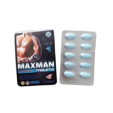 Thuốc tăng cường sinh lý nam giới Maxman 3800mg hộp 10 viên
