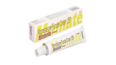 Kem bôi trị vảy nến Momate hộp 1 tuýp 15g