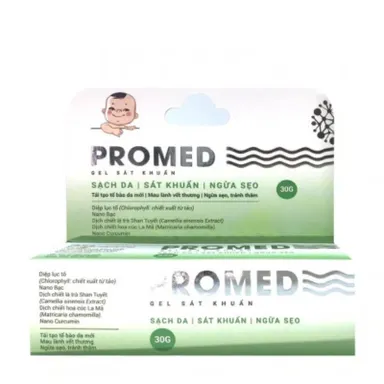 Gel sát khuẩn Promed hộp 1 tuýp 30g