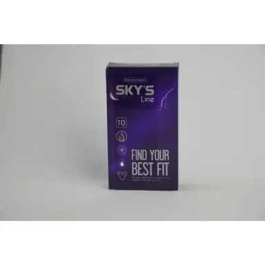 Bao cao su  Sky's Line có gai siêu mỏng  hộp 10 cái