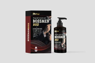 Dung dịch vệ sinh nam giới BOSSMEN B52 Tâm An hộp 1 chai 100ml