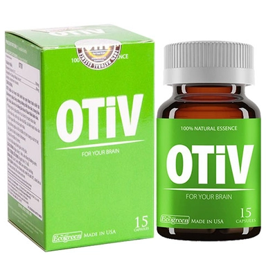 Viên uống bổ não OTIV hộp 1 lọ 15 viên