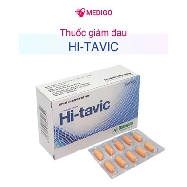 Thuốc giảm đau Hi-Tavic Danapha hộp 6 vỉ x 10 viên