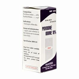 Thuốc sát khuẩn POVIDONE IODINE 10% Phapharco chai 20ml