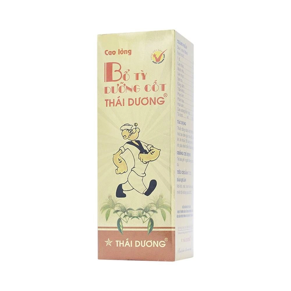 Cao lỏng Bổ Tỳ Dưỡng Cốt Thái Dương hộp 1 lọ 100ml