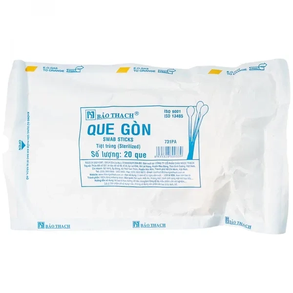 Que Gòn Bảo Thạch (tiệt trùng) gói 20 que