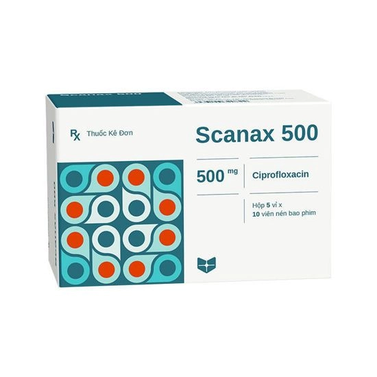 Thuốc kháng sinh Scanax 500 STELLA hộp 50 viên