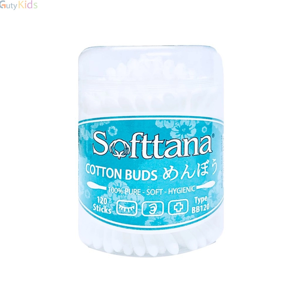 Tăm bông Softtana (trẻ em) hộp 120 cái