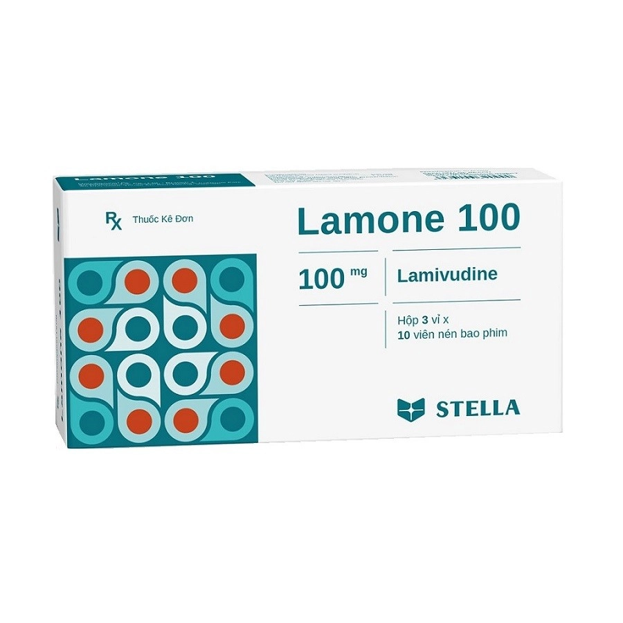 Thuốc kháng virus Lamone 100 hộp 30 viên