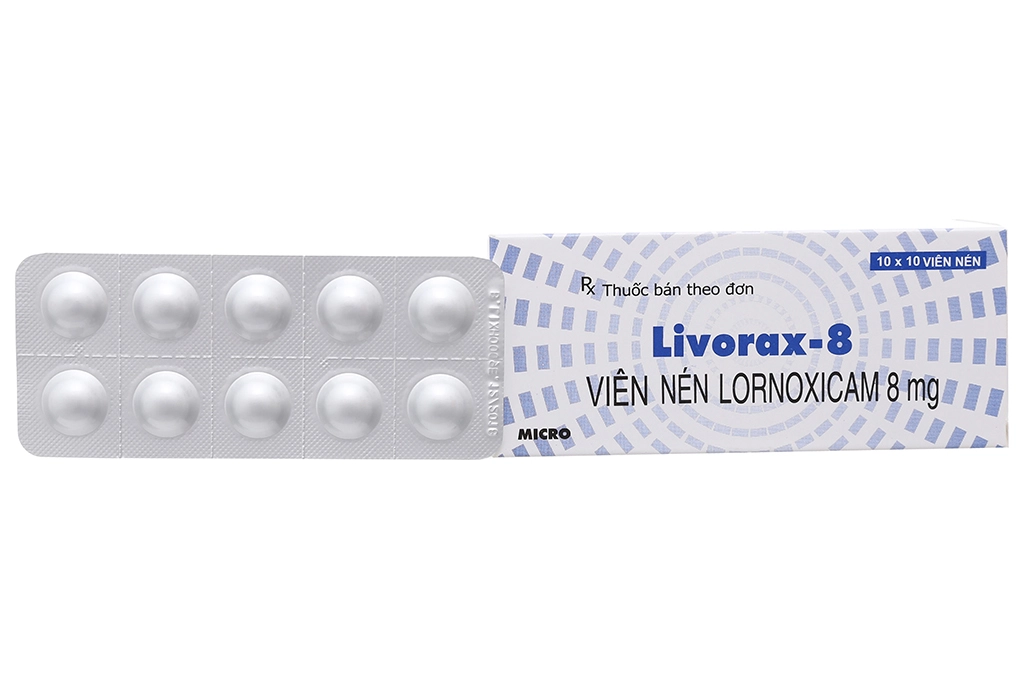 Livorax - 8 hộp 100 viên