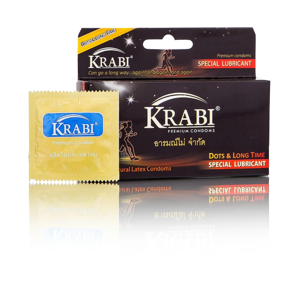 Bao cao su long time kéo dài thời gian KRABI hộp 12 chiếc