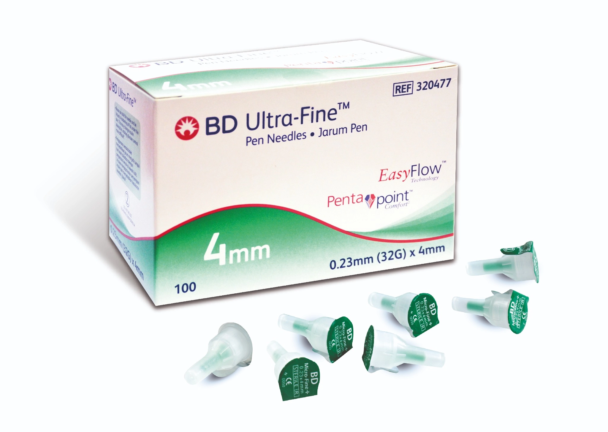 Kim BD Ultra-Fine Pen Needles hộp 100 cây 4 mm x 32 g