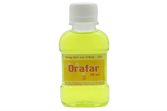 Nước súc miệng Orafar chai 90ml
