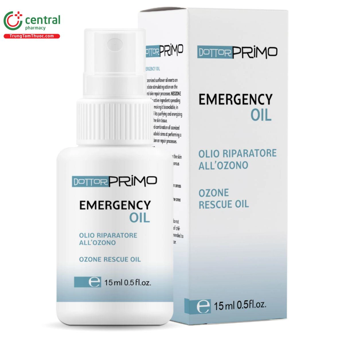 Tái tạo da tổn thương Dottor Primo Emergency Oil hộp 1 chai 30ml