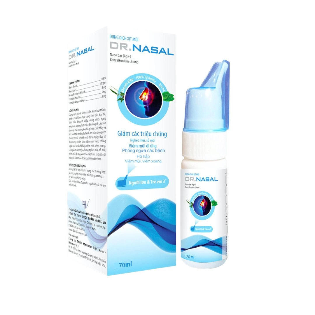 Dung dịch xịt mũi DR.NASAL hộp 1 chai 70ml