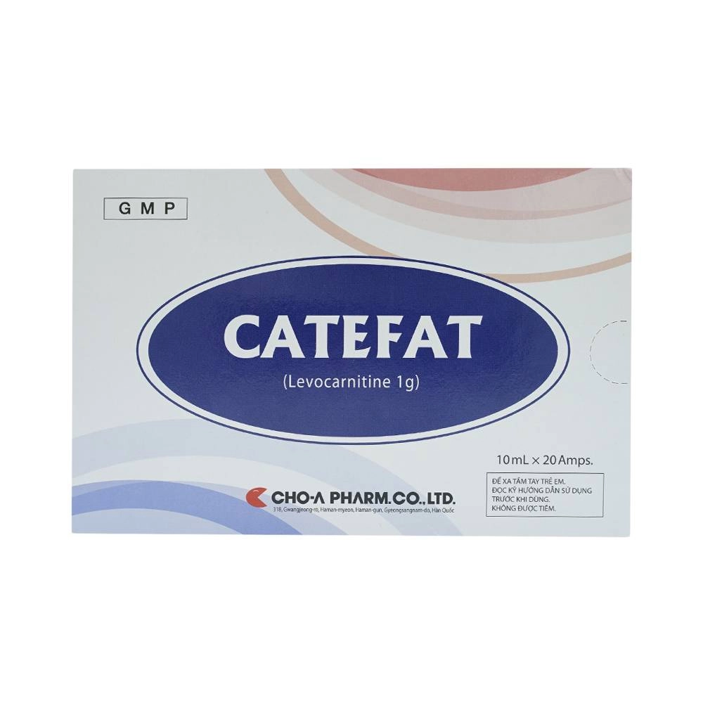 Catefat Cho-A hộp 20 ống x 10ml
