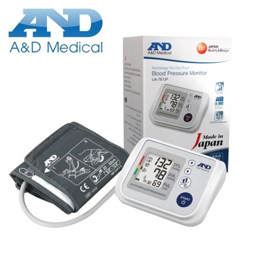 Máy đo huyết áp bắp tay tự động AND UA-767JP (A&D Medical) hộp 1 cái