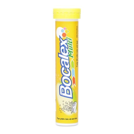 Viên sủi bổ sung vitamin cho cơ thể Bocalex Multi tuýp 20 viên