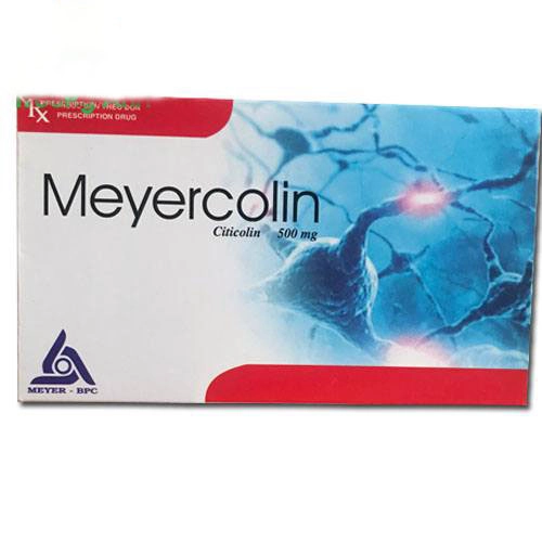 Thuốc điều trị tai biến mạch máu não Meyercolin (MEYER-BPC) hộp 2 vỉ x 10 viên