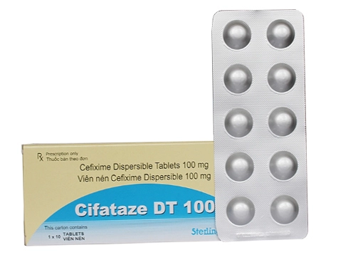 Thuốc kháng sinh Cifataze DT 100 hộp 10 viên